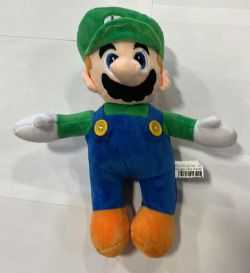 PELUCHE LUIGI (MARIO BROS) 30 CM - 12 POUCES